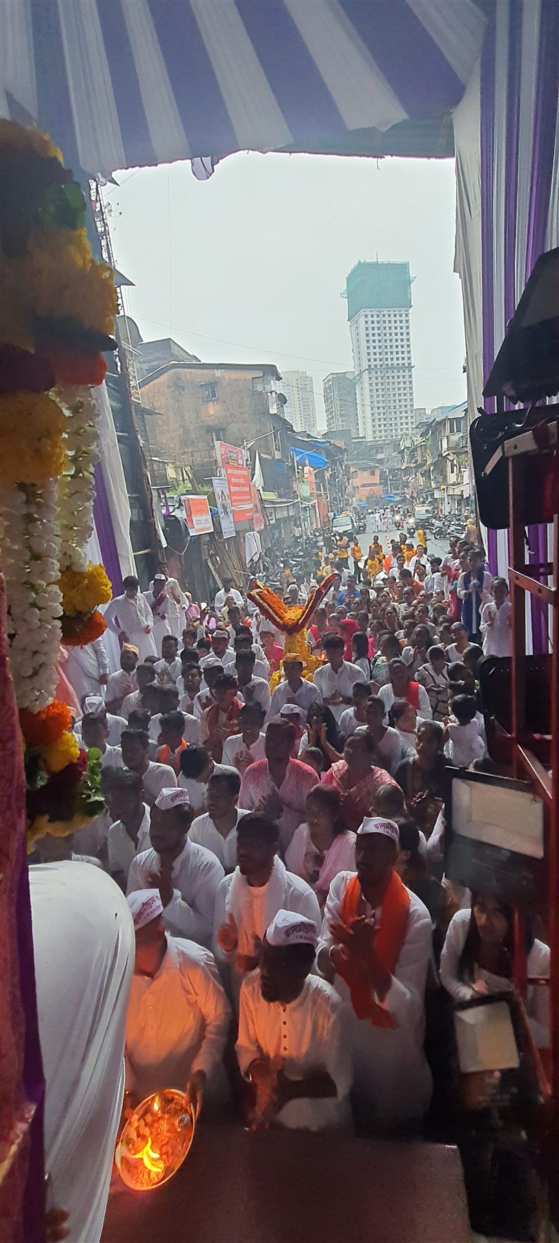 Devotees Welcome Maharaja — 2023